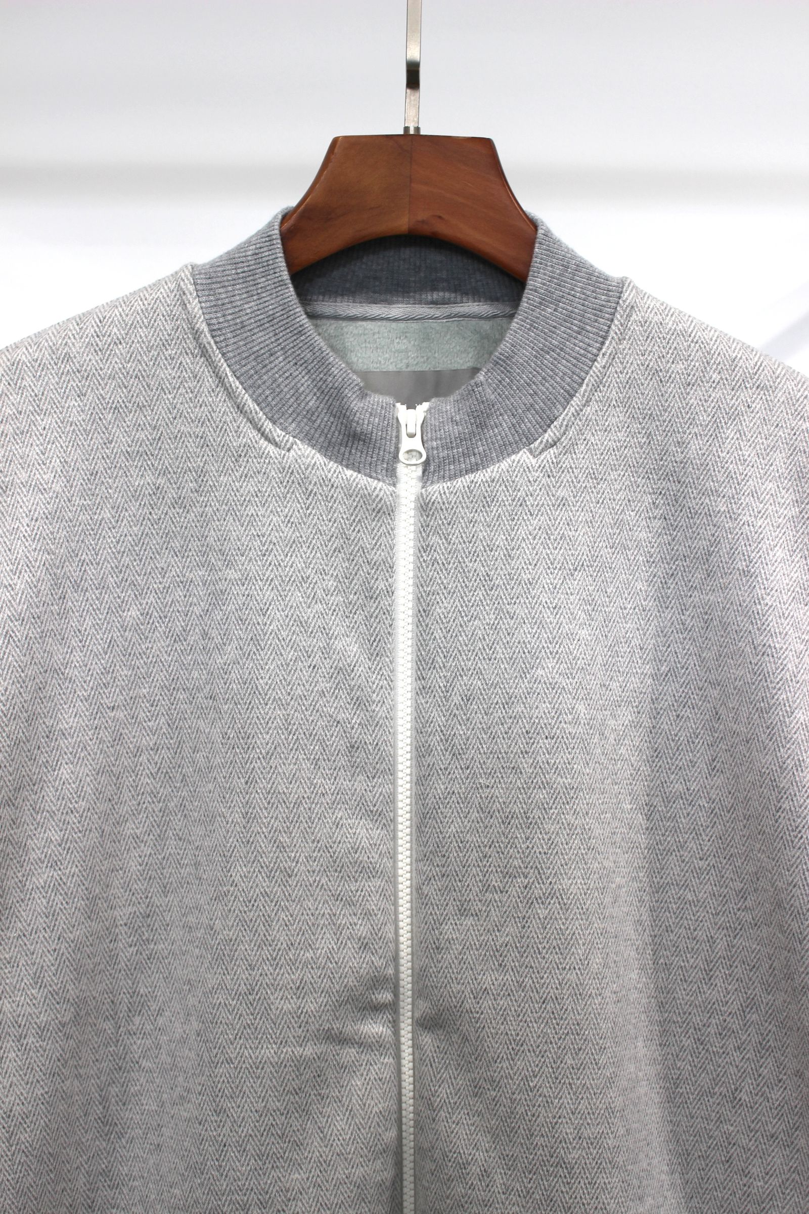 [ラスト1点] BLANKET ZIP-UP JACKET | GRAY.H | ブルゾン