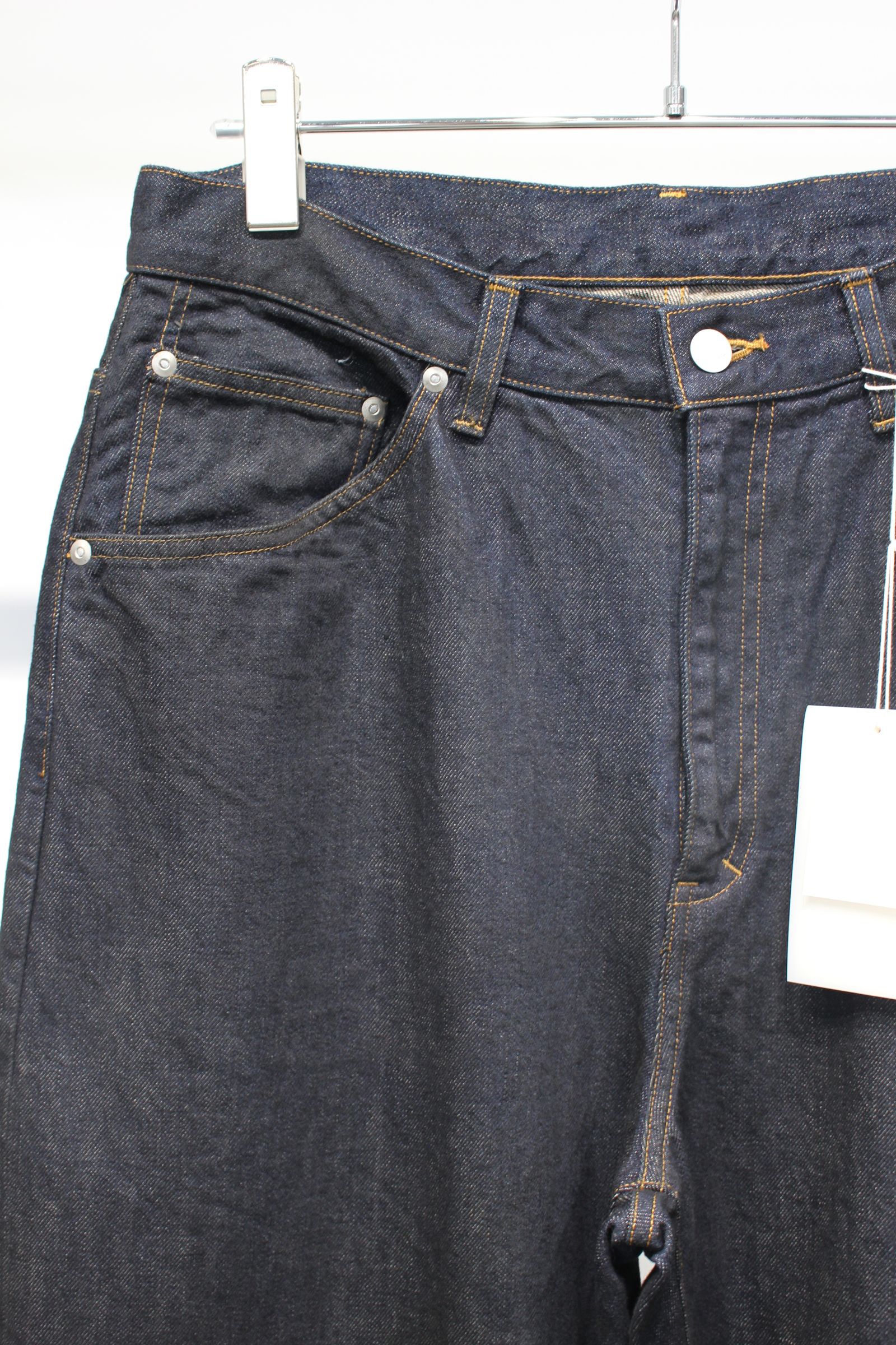 #02 SELVEDGE TAPERED 5P DENIM PANTS OW | INDIGO | デニムパンツ