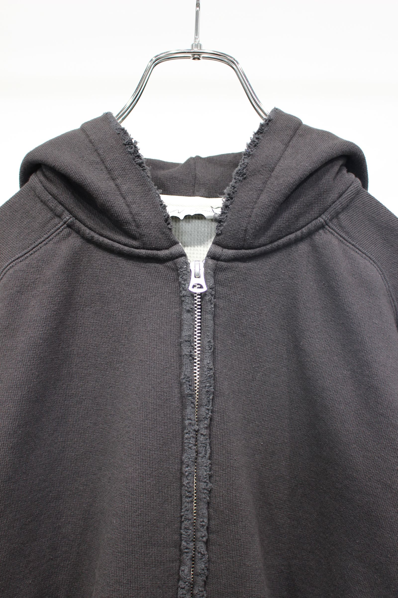 ZIP HOODIE | BLACK | ジップフーディー