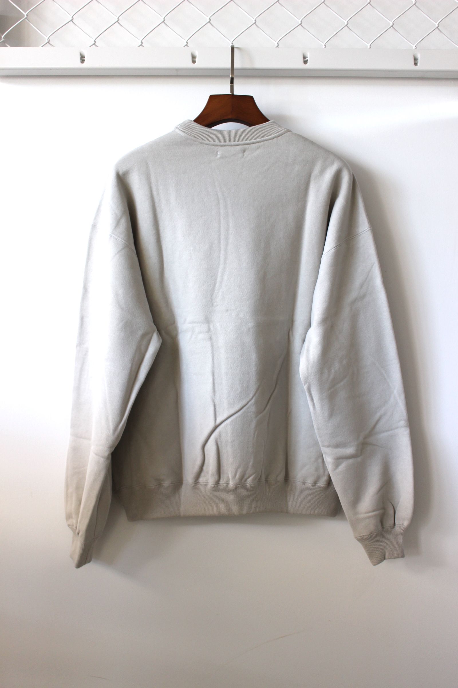 JUMBERCA CREW NECK SWEAT/L.GRAY