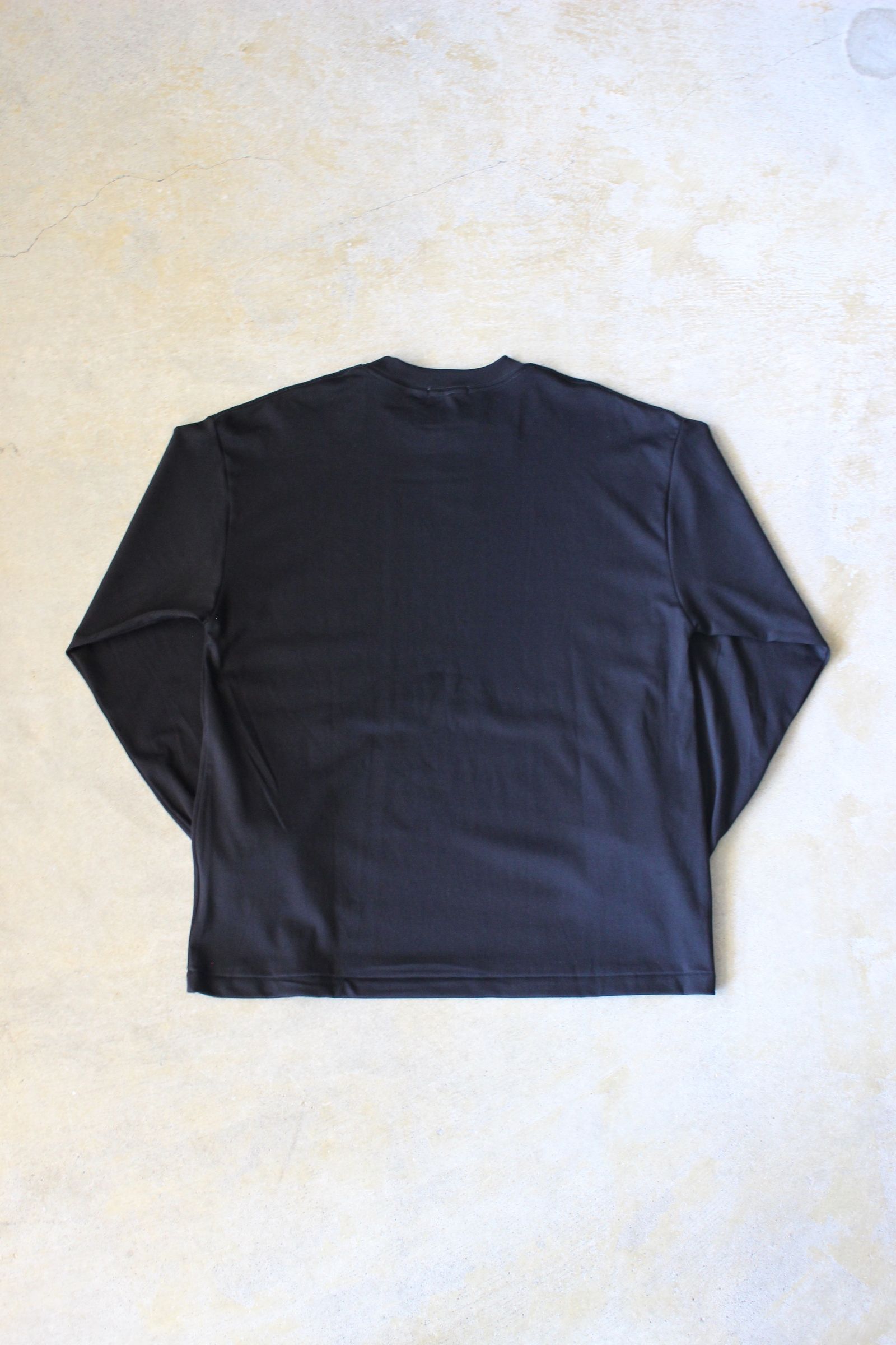 【別注】 1ST PICKED SUVIN L/S TEE | BLACK | カットソー