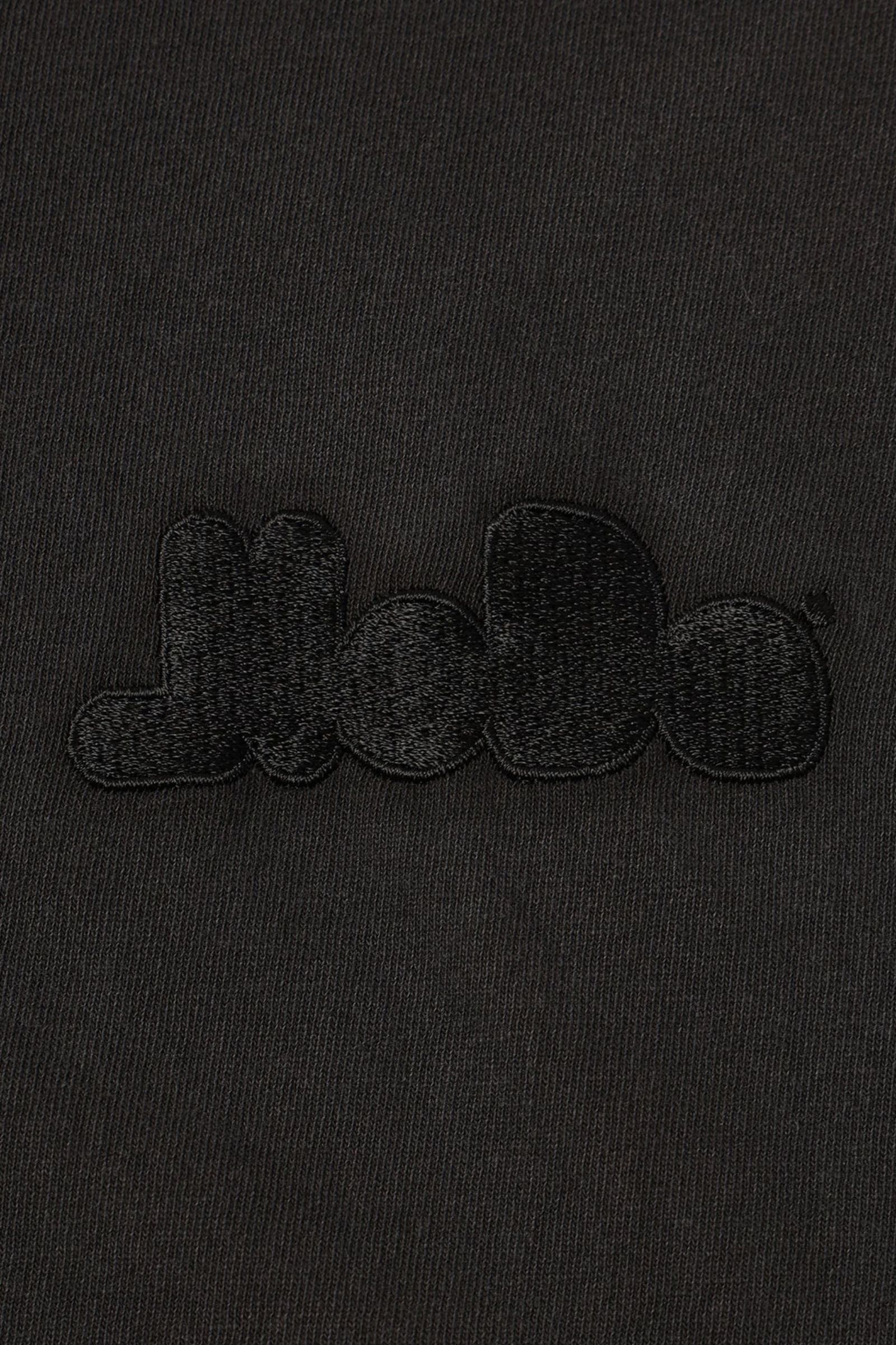 PIGMENT EMBROIDERY TEE | BLACK | Tシャツ