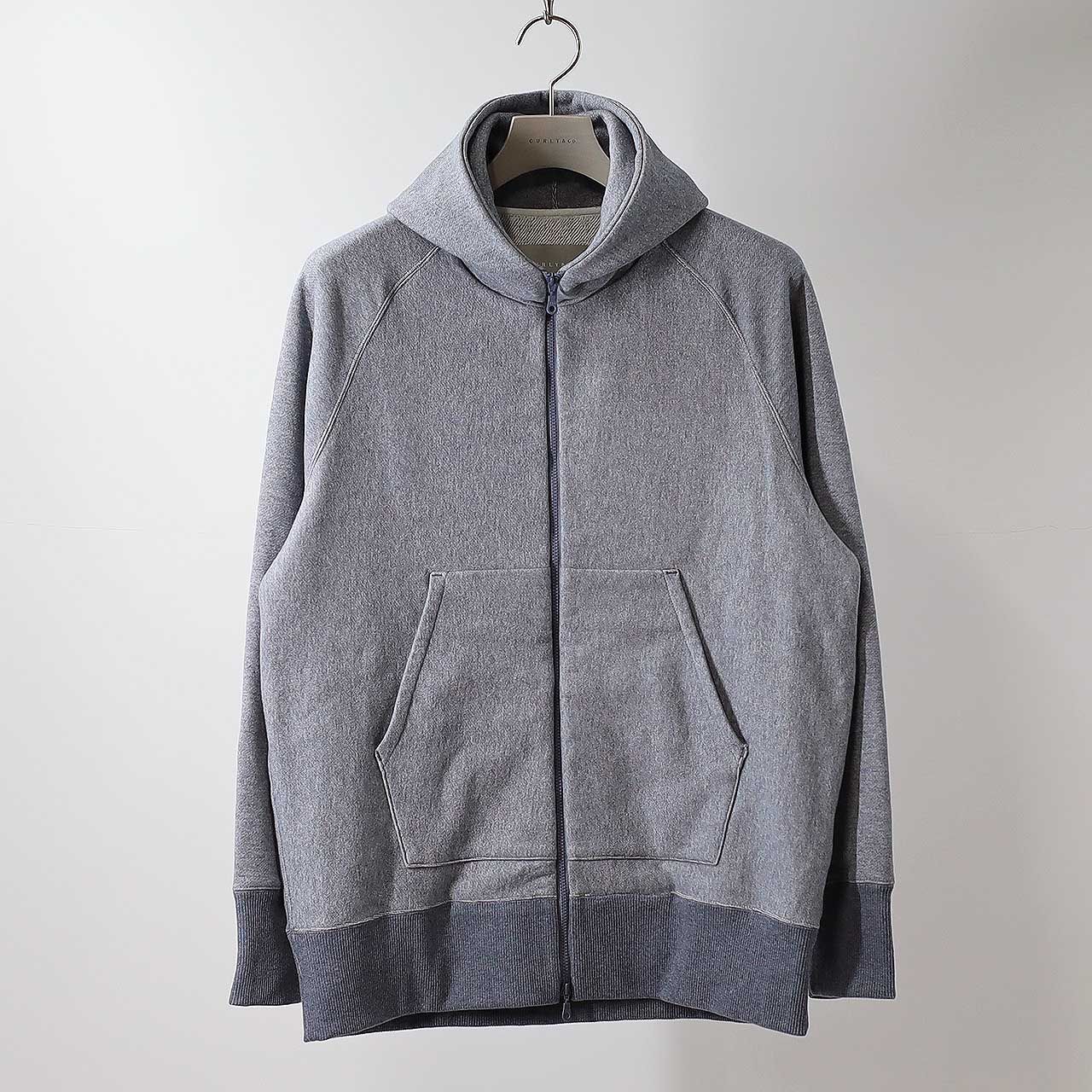 ORCOTT® FRENCH TERRY ZIP-UP PARKA | NAVY | ジップパーカー