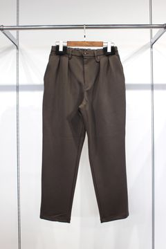 PONTE ROME CLASSIC TAPERED PANTS | WOOD | 2タックパンツ