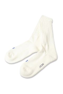 ORGANIC COTTON RIB SOCKS | OFF WHITE | ソックス