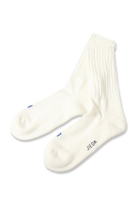 ORGANIC COTTON RIB SOCKS | OFF WHITE | ソックス