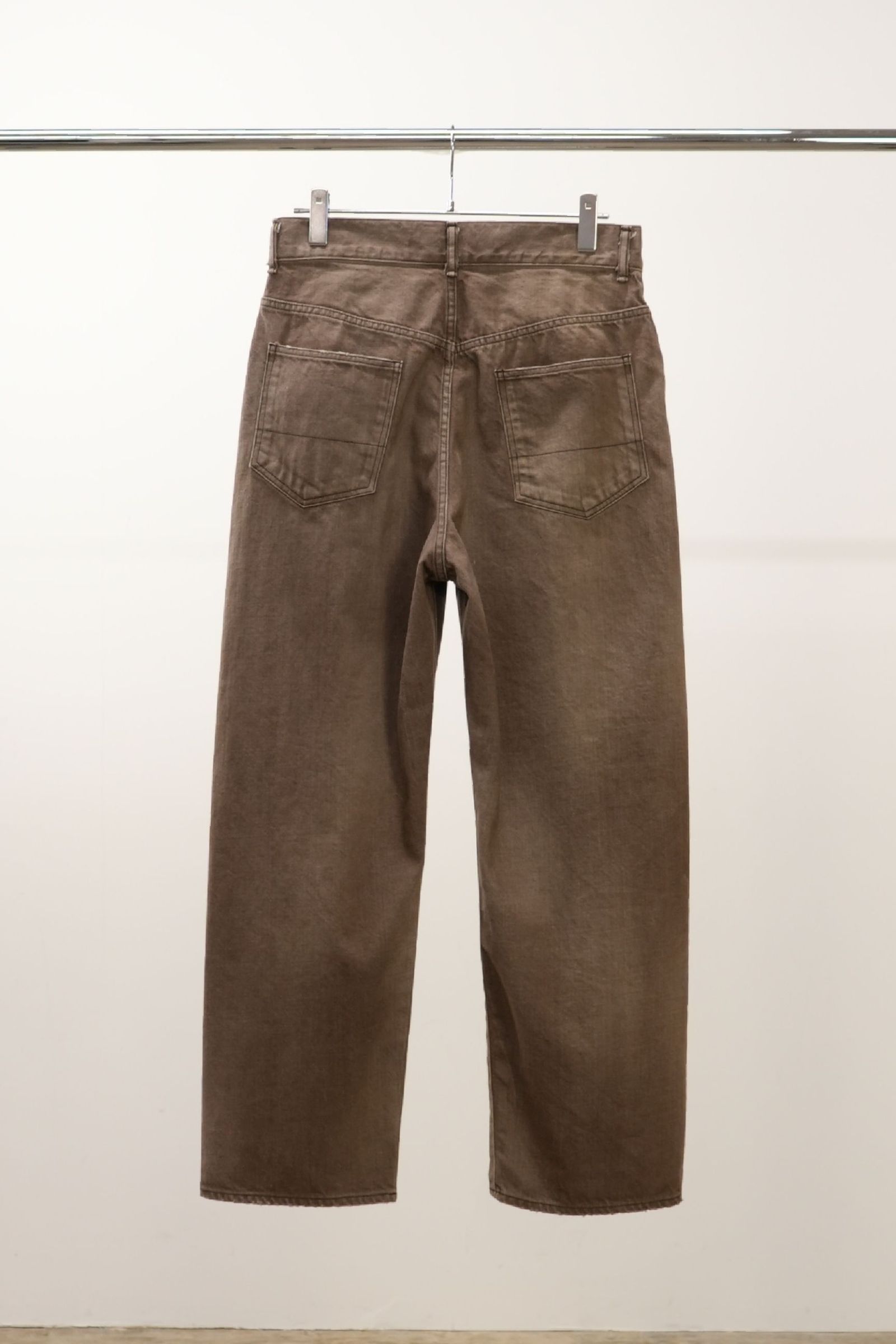 #02 AGING01 | BROWN | デニムパンツ
