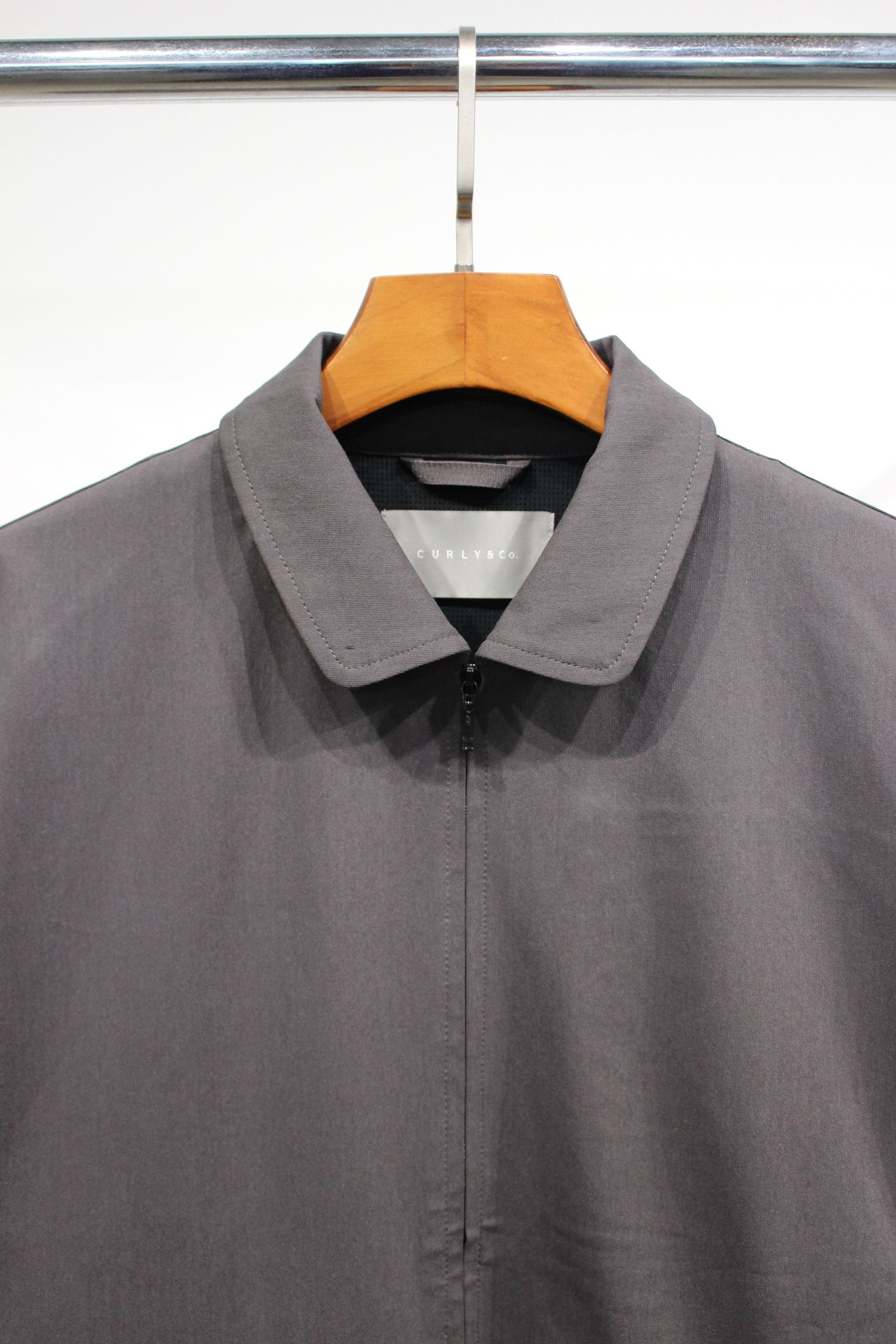 [ラスト1点] TRICOT HARRINGTON JACKET | CHARCOAL | ジャケット