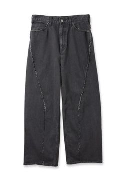 USED LOOSE FIT JEANS/デニムパンツ | BLACK | デニム