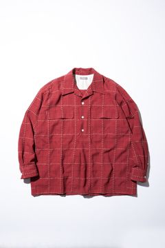 OC PULLOVER SHIRT LS RW/RED