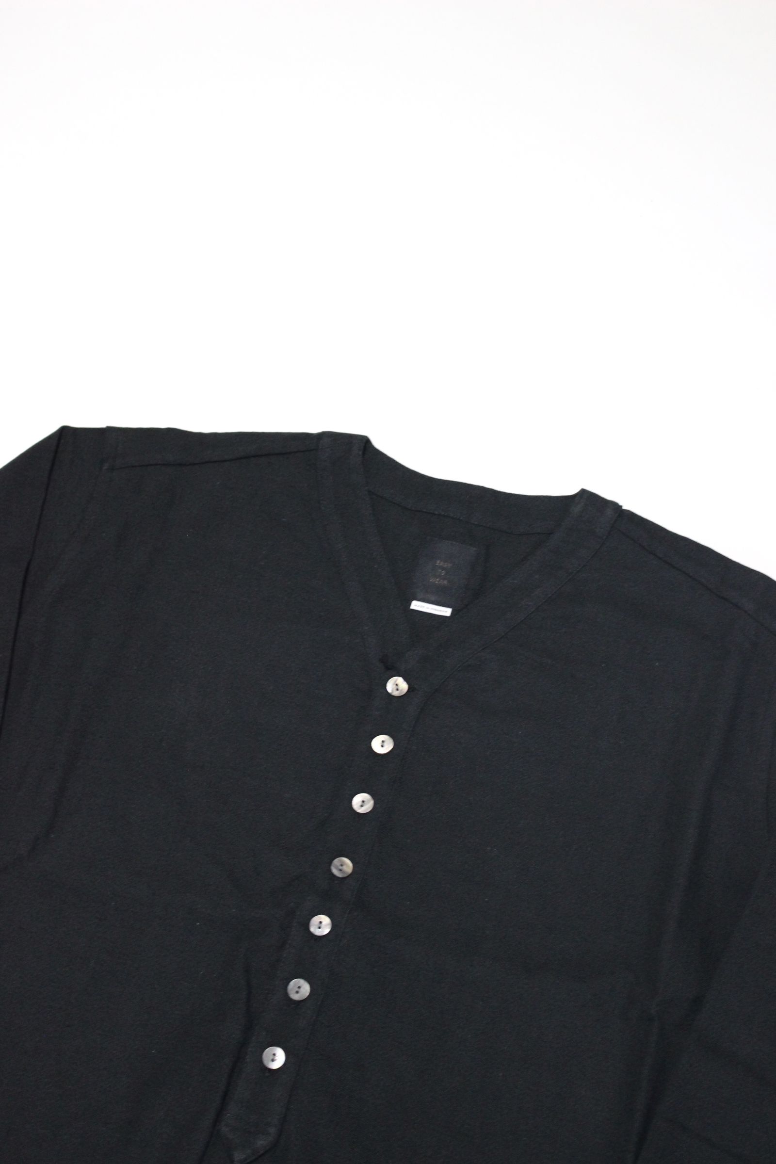 RAYON LINEN PULLOVER SH/プルオーバーシャツ