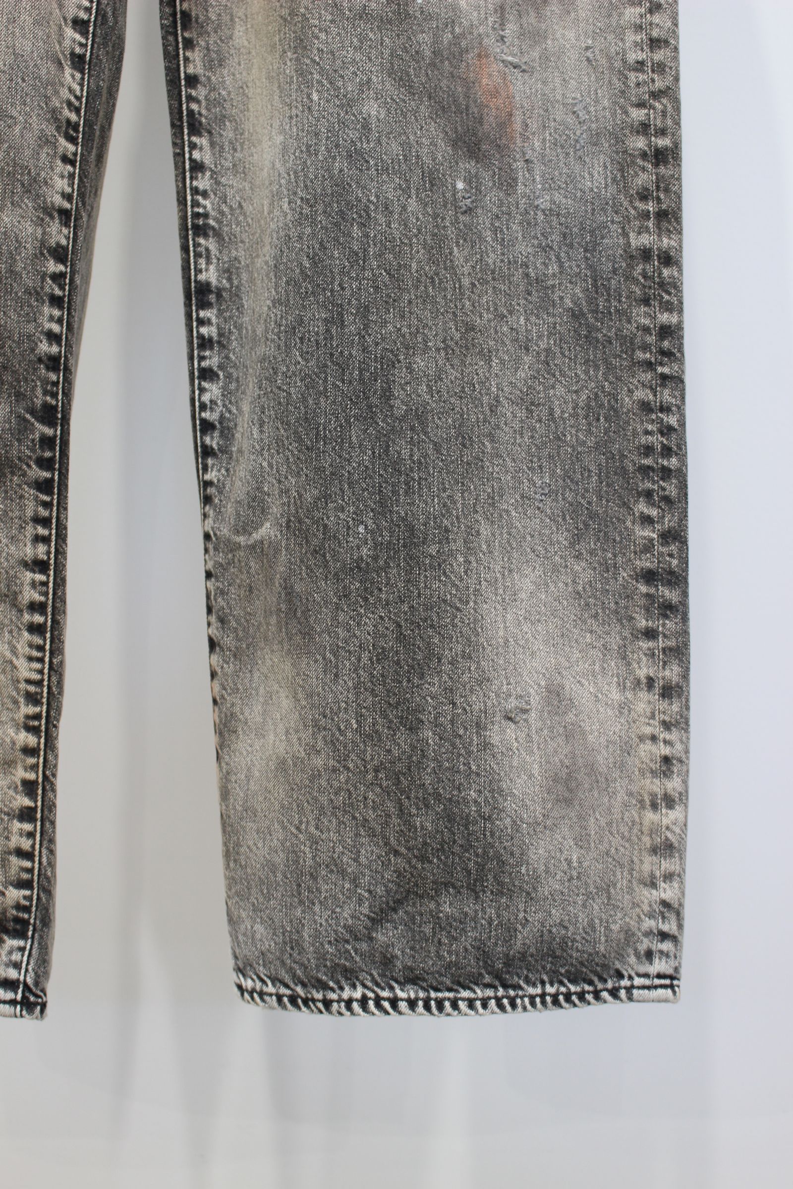 ANCELLM - #02 TAPERED 5P DENIM PANTS | BLACK | デニムパンツ | NapsNote