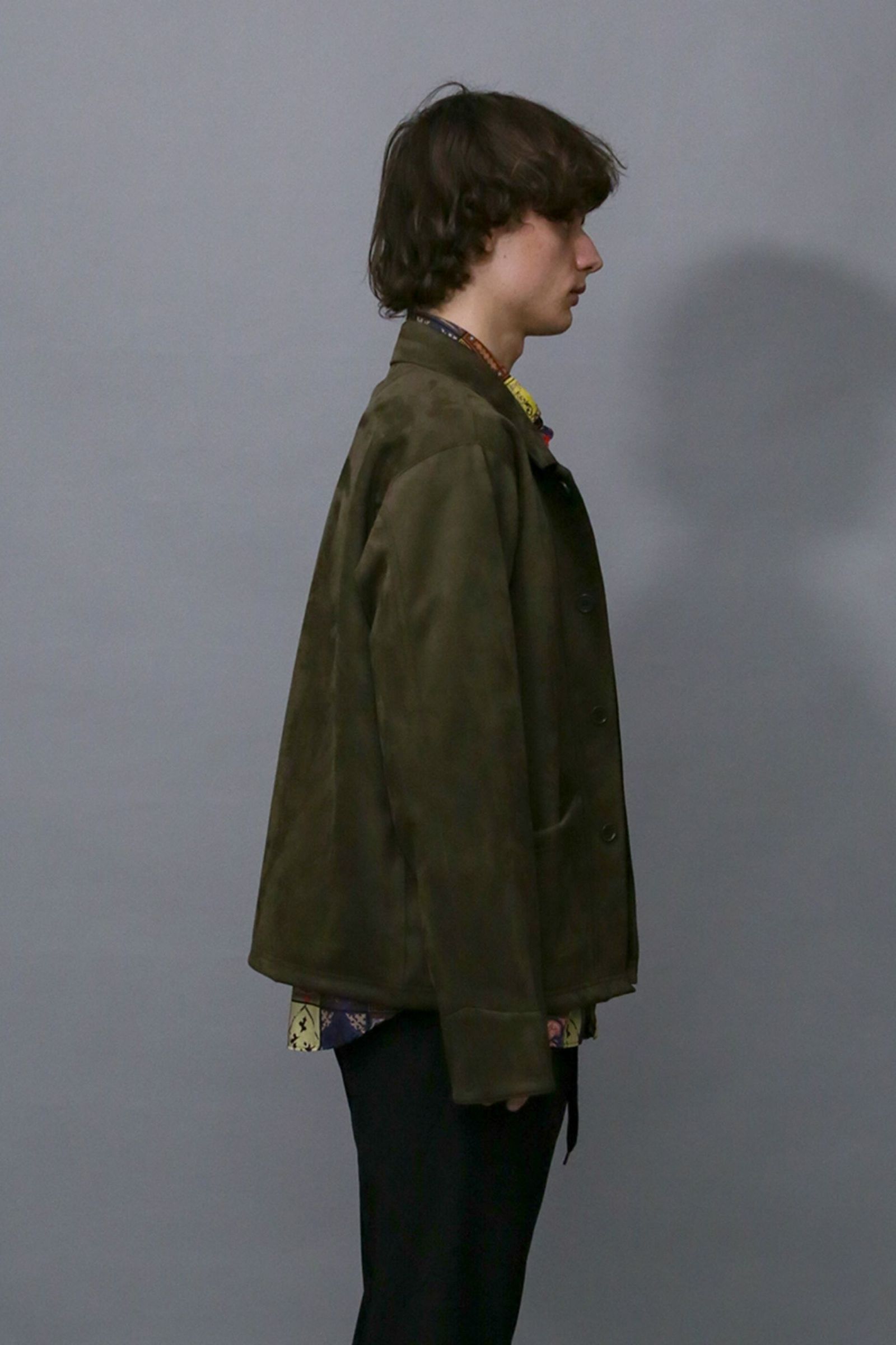 TECH KNIT SUEDE JK/フェイクスウェード