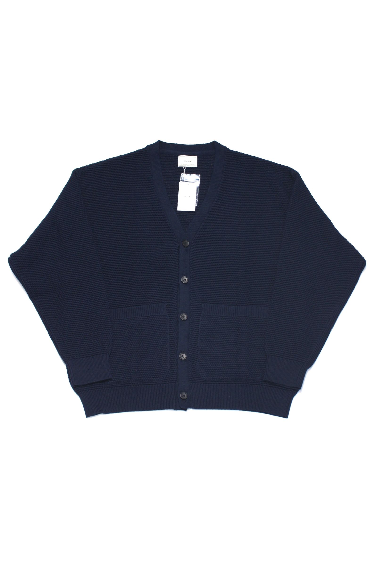 EVCON - COTTON KNIT CARDIGAN/コットンニットカーディガン | NapsNote