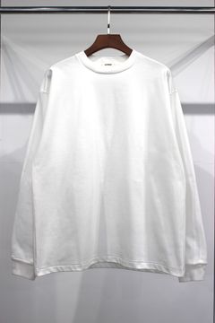 SUVIN GIZA L/S TEE/カットソー