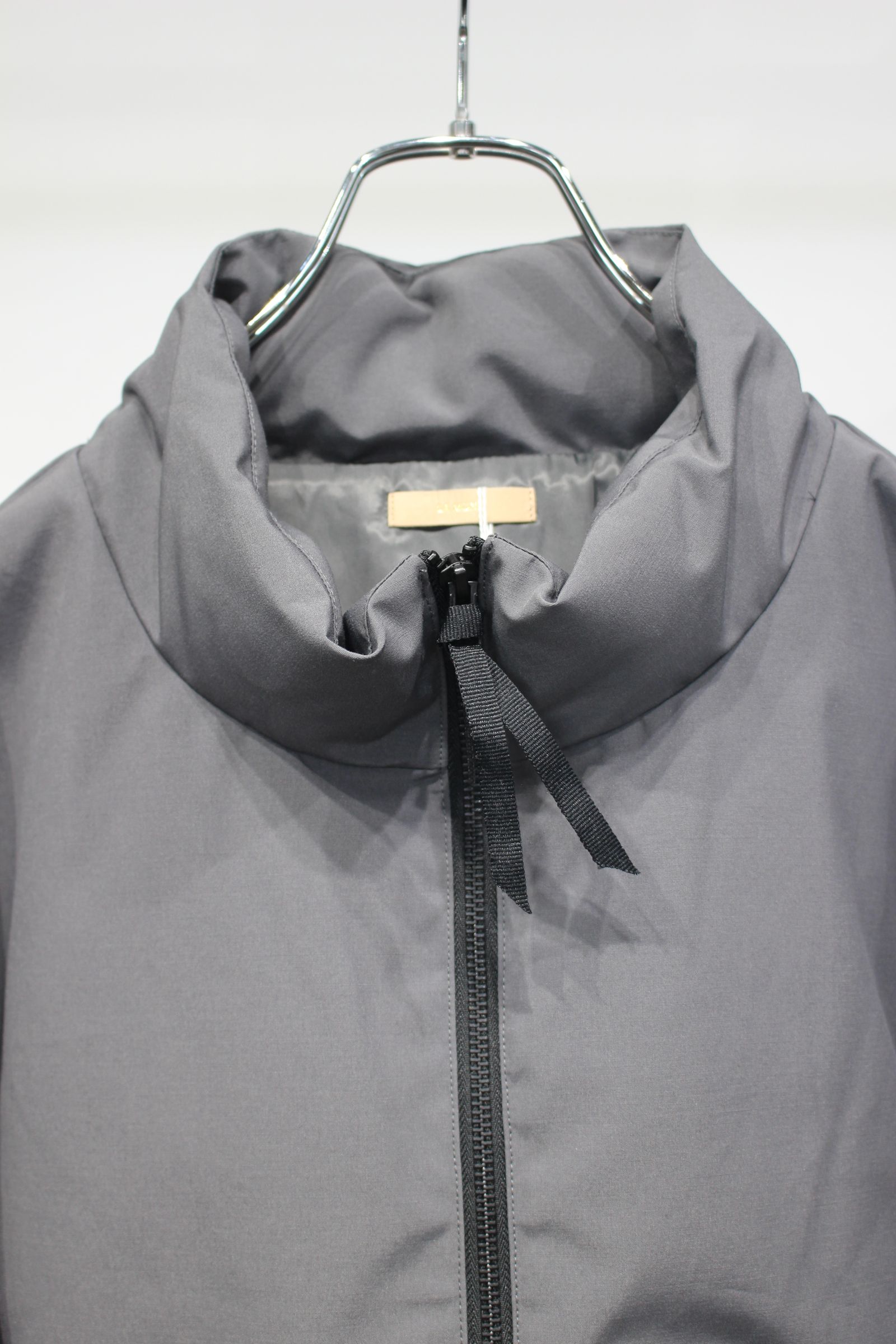 WEATHER CLOTH DOWN BLOUSON | DARK GRAY | ダウンジャケット