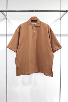 [ラスト1点] HYPER BIG TANGIS PIQUE POLO SHIRT | BROWN | ポロシャツ