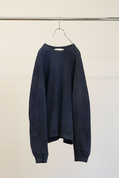 [ラスト1点] SMOOTH SWEAT SHIRT | D.NAVY | スウェット