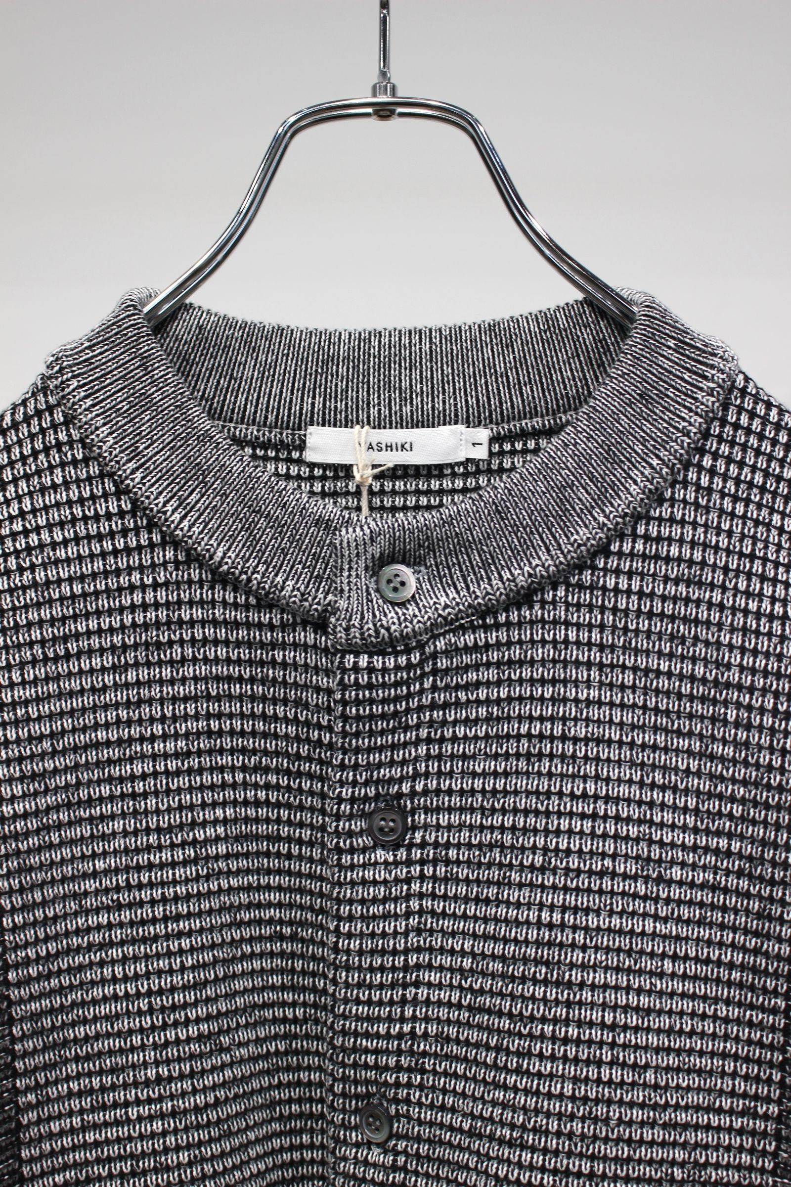Shinryo Cardigan | MIX-GRAY | ニット