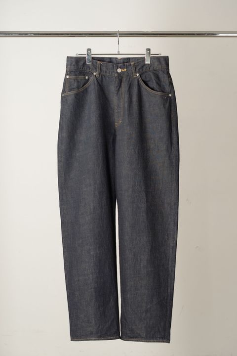 #02 SELVEDGE TAPERED 5P DENIM PANTS OW | INDIGO | デニムパンツ