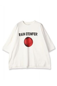 [ラスト1点] PLANET BIG PRINT TEE | WHITE | オーバーサイズT