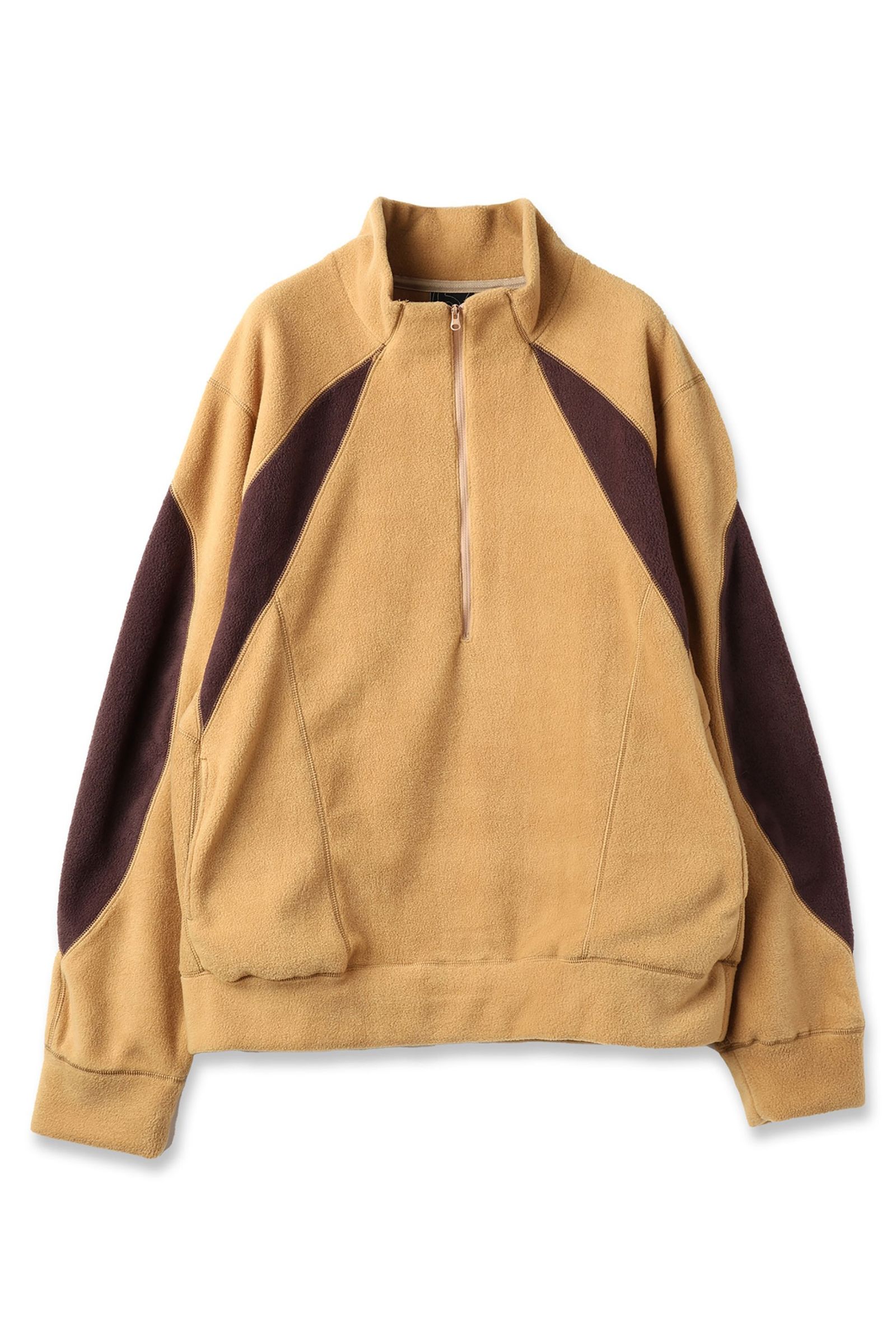 「OL/オーエル」SWITCHING FLEECE HALF ZIP L/S メンズ OL/オーエル】SWITCHING FLEECE HALF ZIP L/S（その他トップス