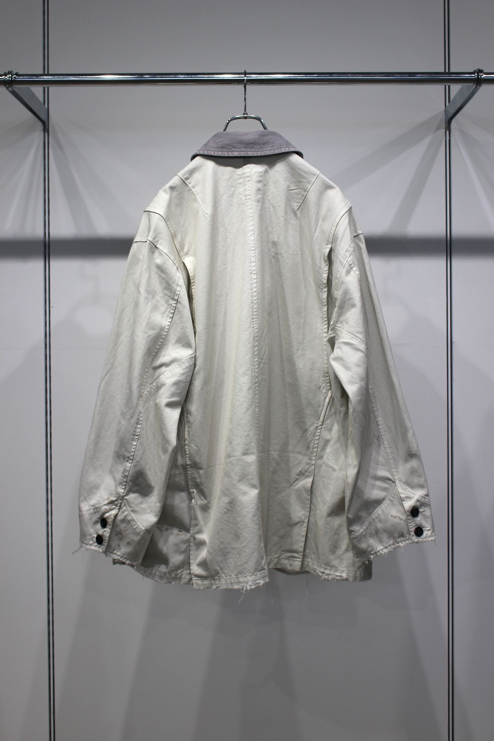 [ラスト1点] FINX HUNTING JACKET | G.WHITE | ハンティングジャケット