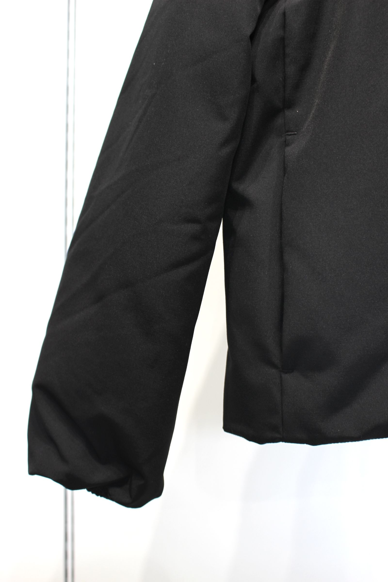 [ラスト1点] WEATHER CLOTH DOWN BLOUSON | BLACK | ダウンジャケット