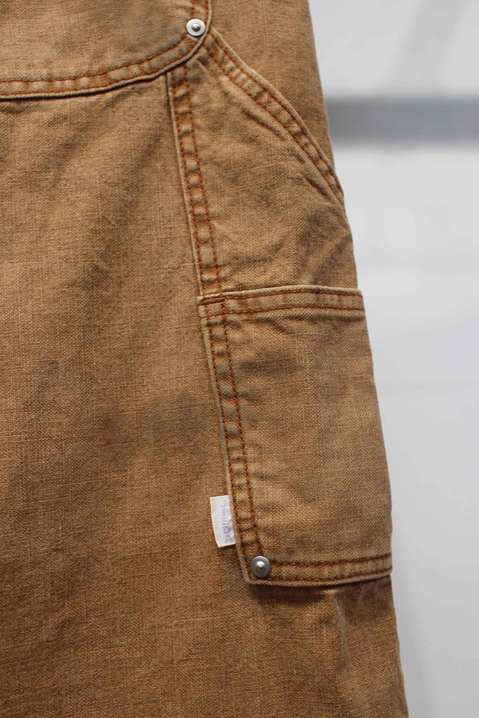 DUCK DOUBLE KNEE PANTS | BROWN | ダブルニーパンツ