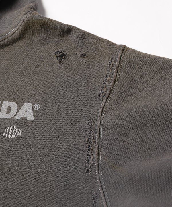 JieDa SWEAT HOODIE/パーカー/ブラック