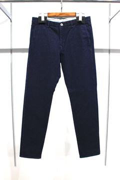 INDIGO SLIM FIT TROUSERS -ONE WASHED-/WASHED INDIGO