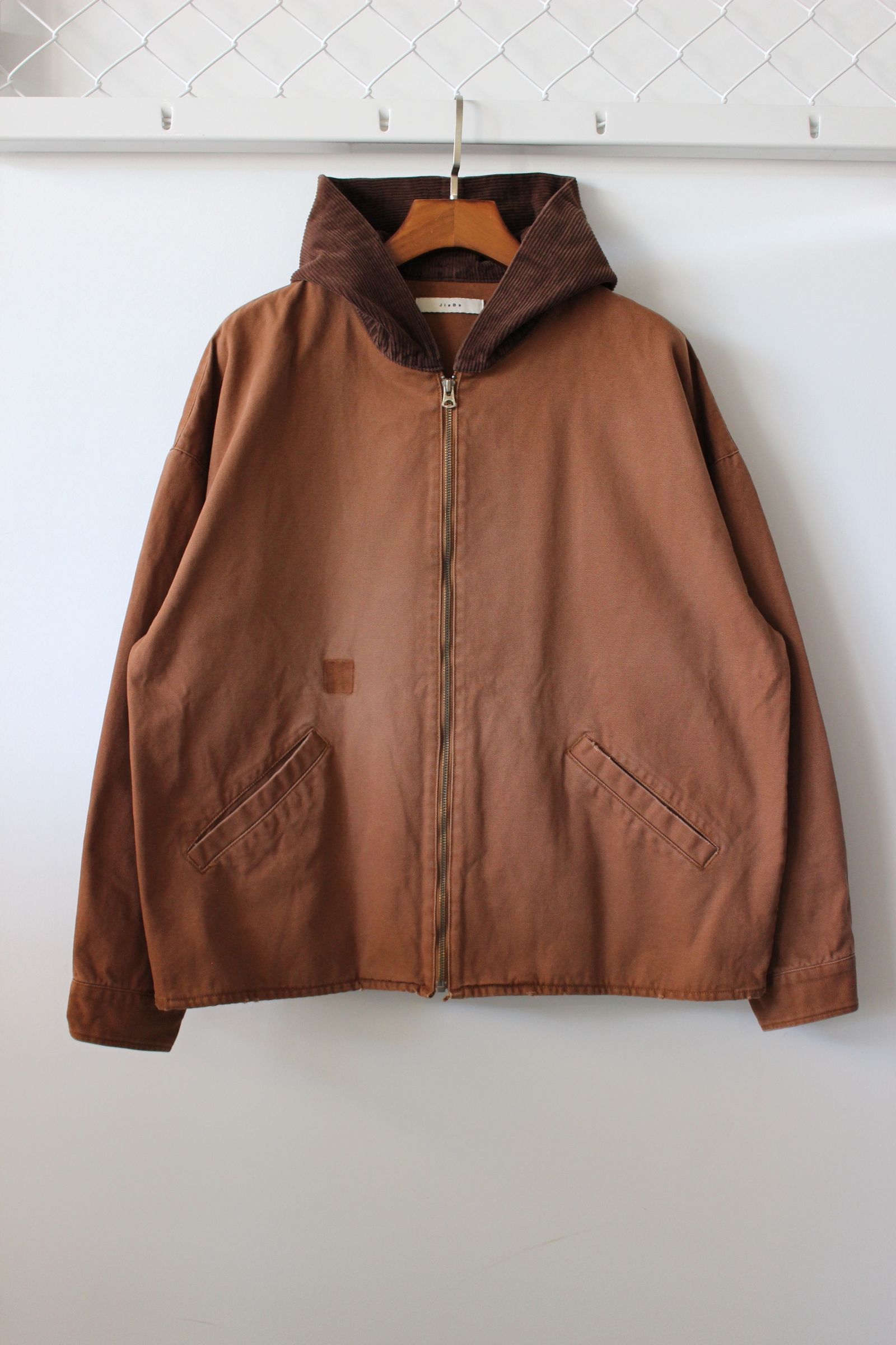 23AWJIEDA DAMAGE DUCK HOOD ブルゾン ジャケット 短丈 ViDYzE95AKQd.jpg?width=768