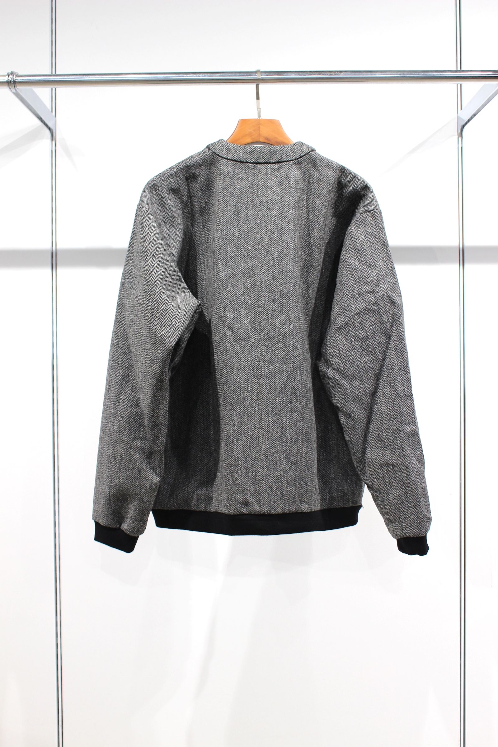 HYPER BIG LOVAT KIRK TWEED HBT TIROL CREW JACKET/GRAY