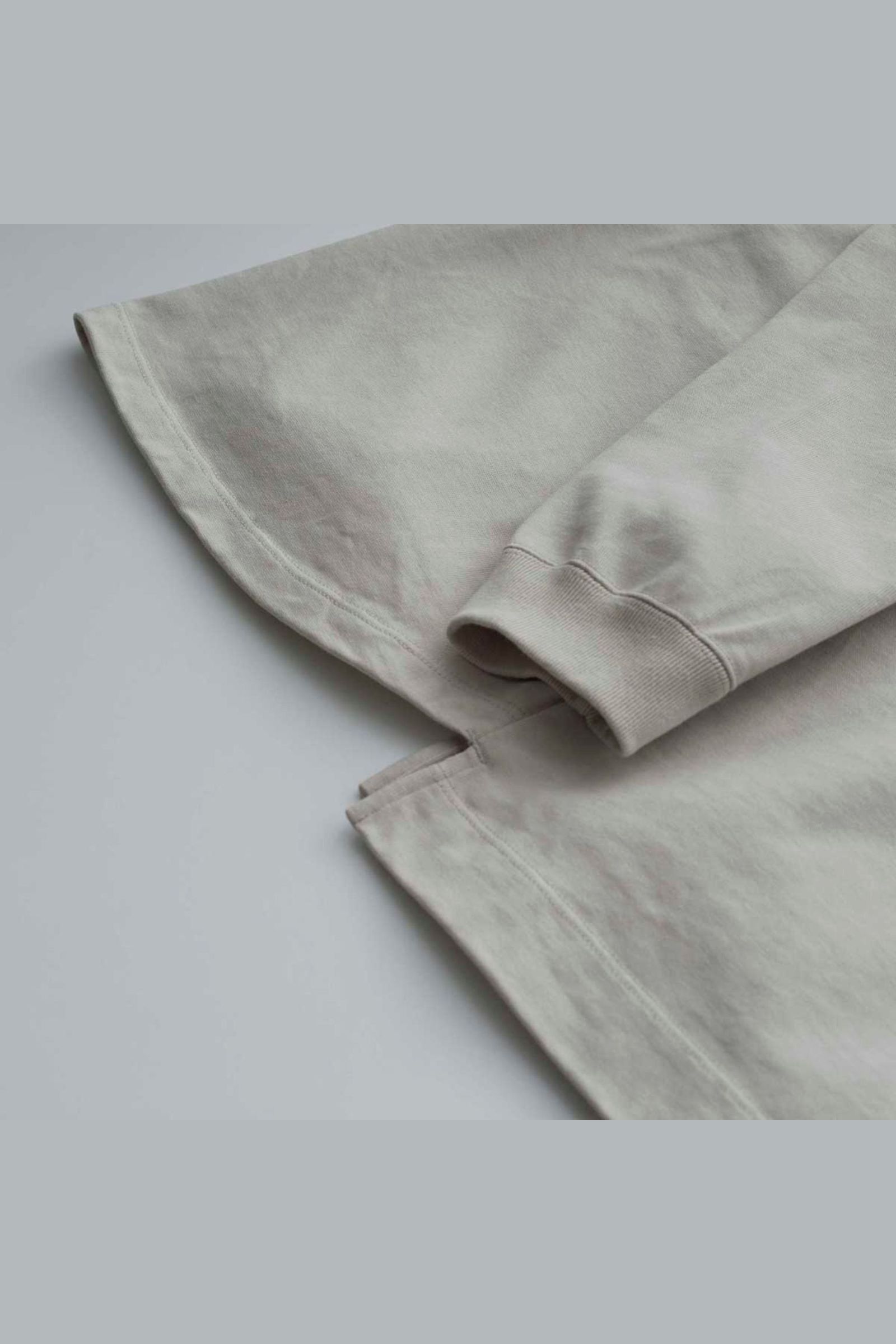 HEAVY PLATING L/S TEE | CHACOAL | カットソー