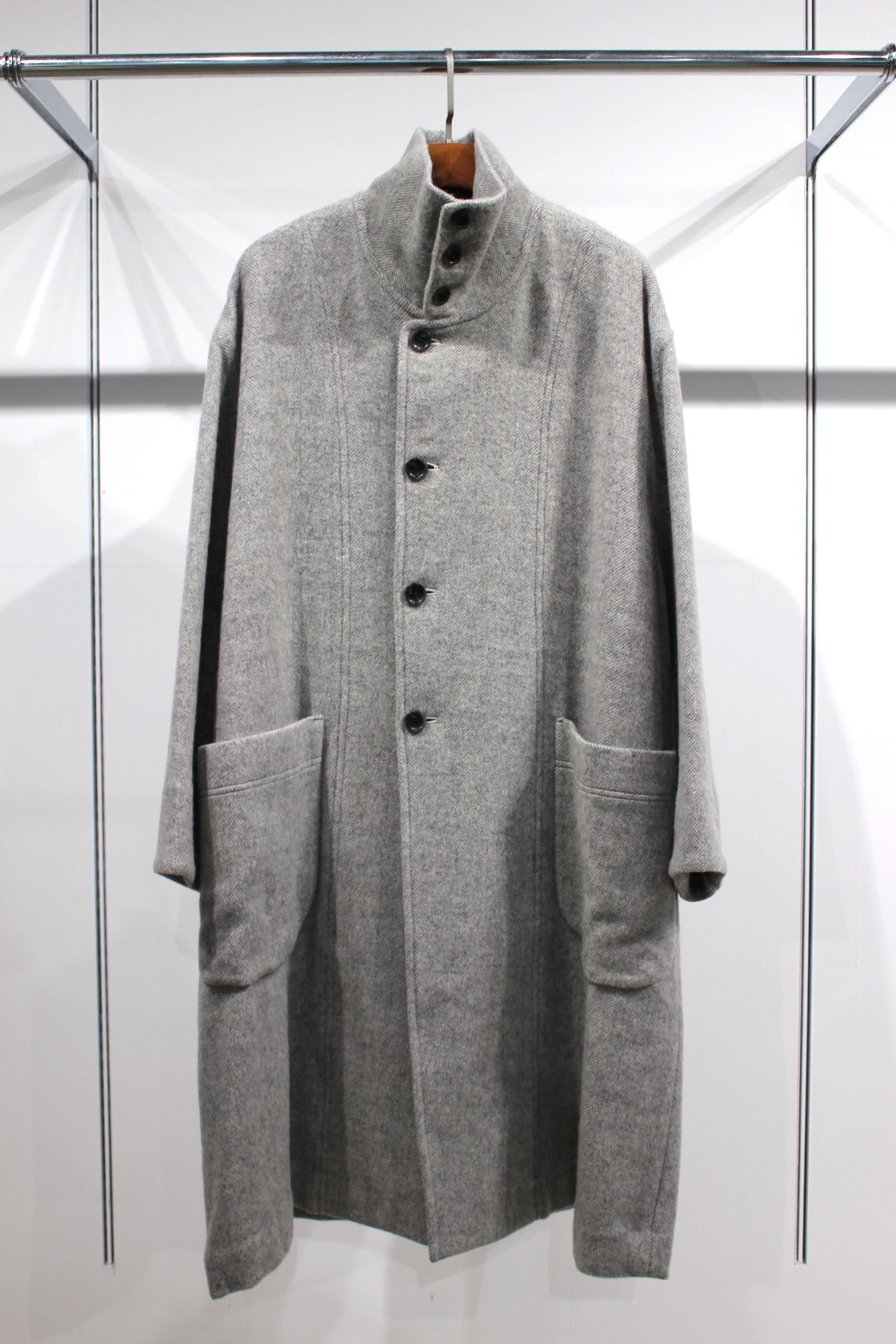 VOAAOV - RECYCLE HERRINGBONE BLANKET Long Coat/ロングコート | NapsNote