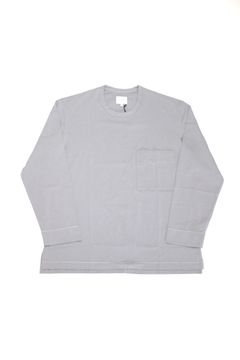 REDONDO L/S POCKET TEE | STEEL GRAY | カットソー