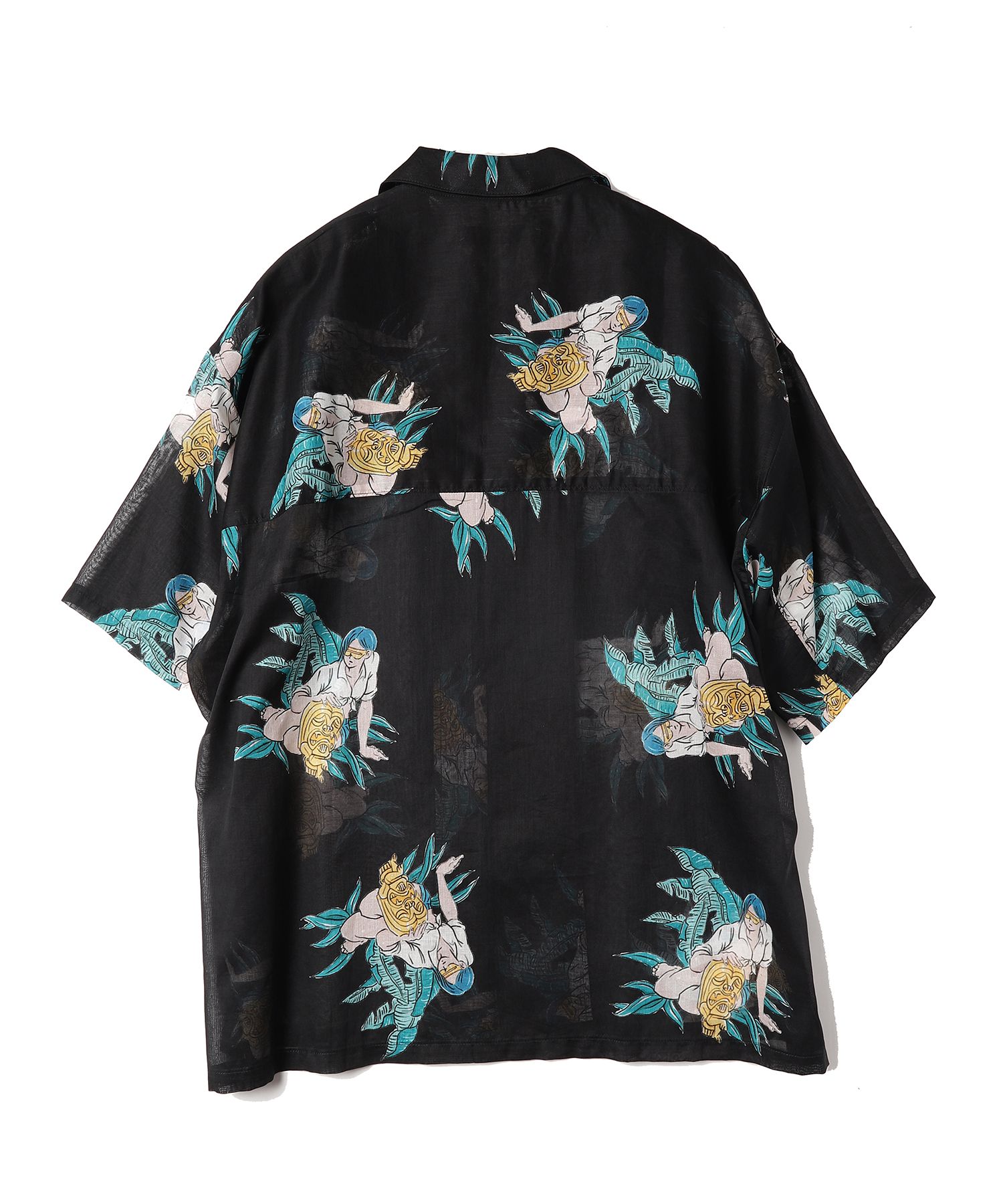 ALOHA LONE SHIRT S/S | BLACK | シャツ
