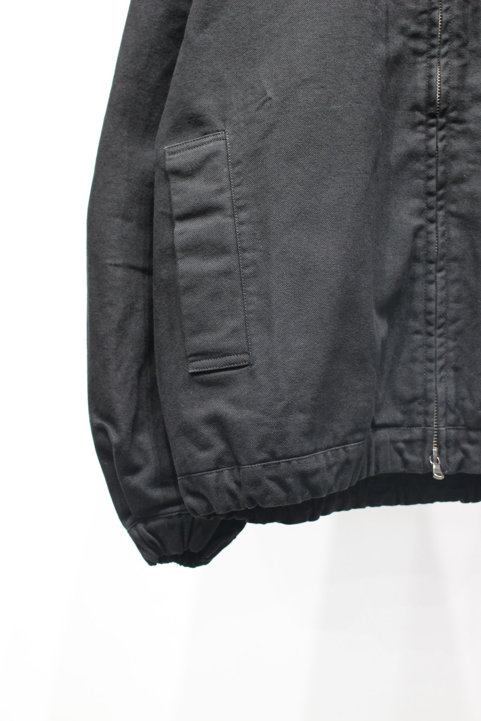 FAITHFUL HOOD JUMPER | BLACK | ジップアップフーディー