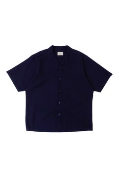 [ラスト1点] MESH S/S SHIRTS | NAVY | シャツ