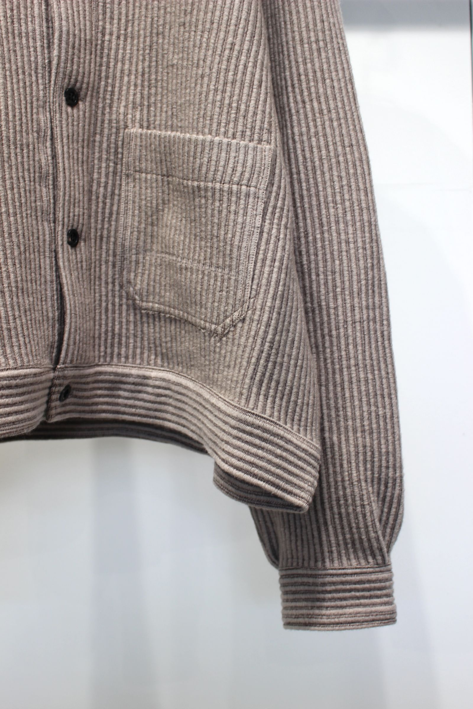 WOOL CORDUROY WORK SHIRT JACKET | SAND | シャツジャケット