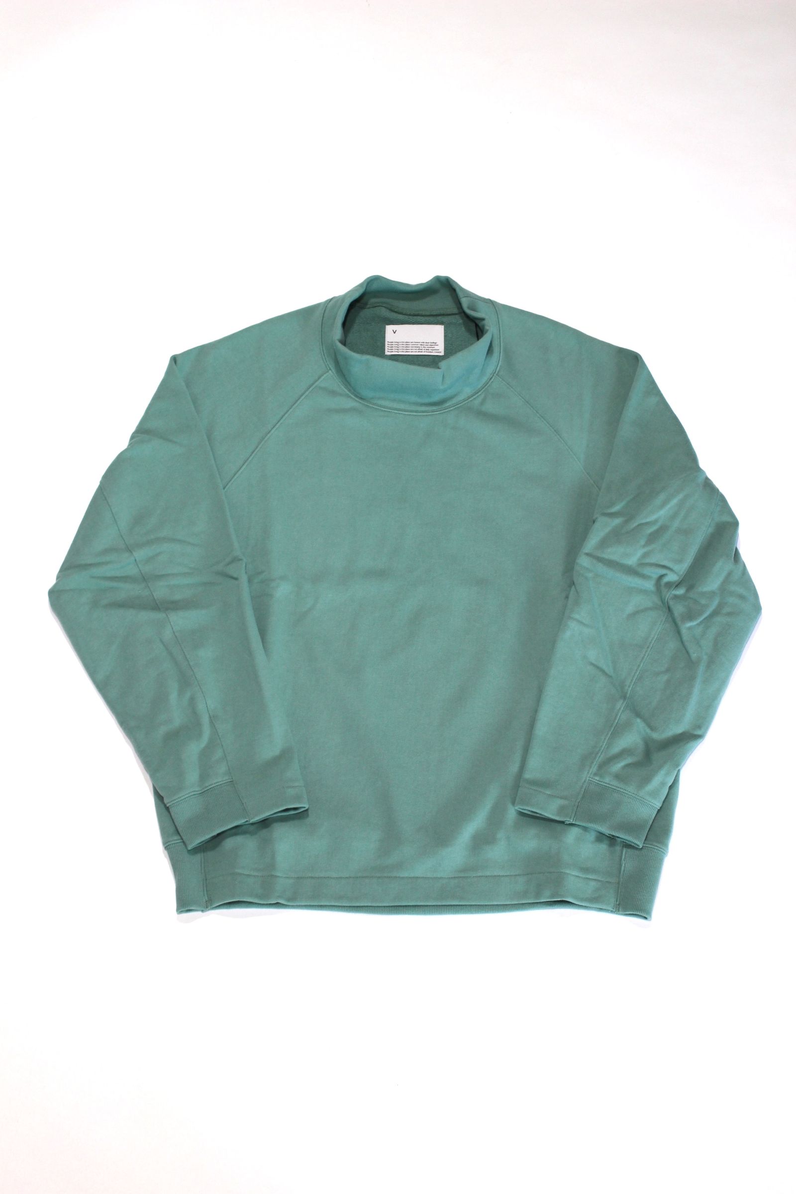Pile Shape Knitted Sweat (Hi-neck)/ハイネックスウェット