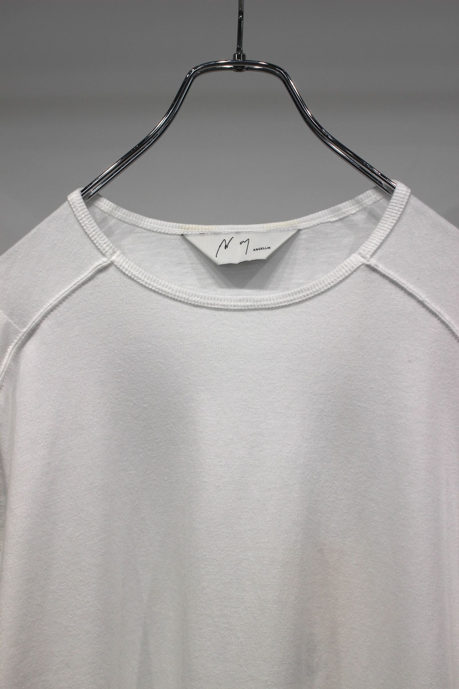 C/R LS T-SHIRT | WHITE | カットソー