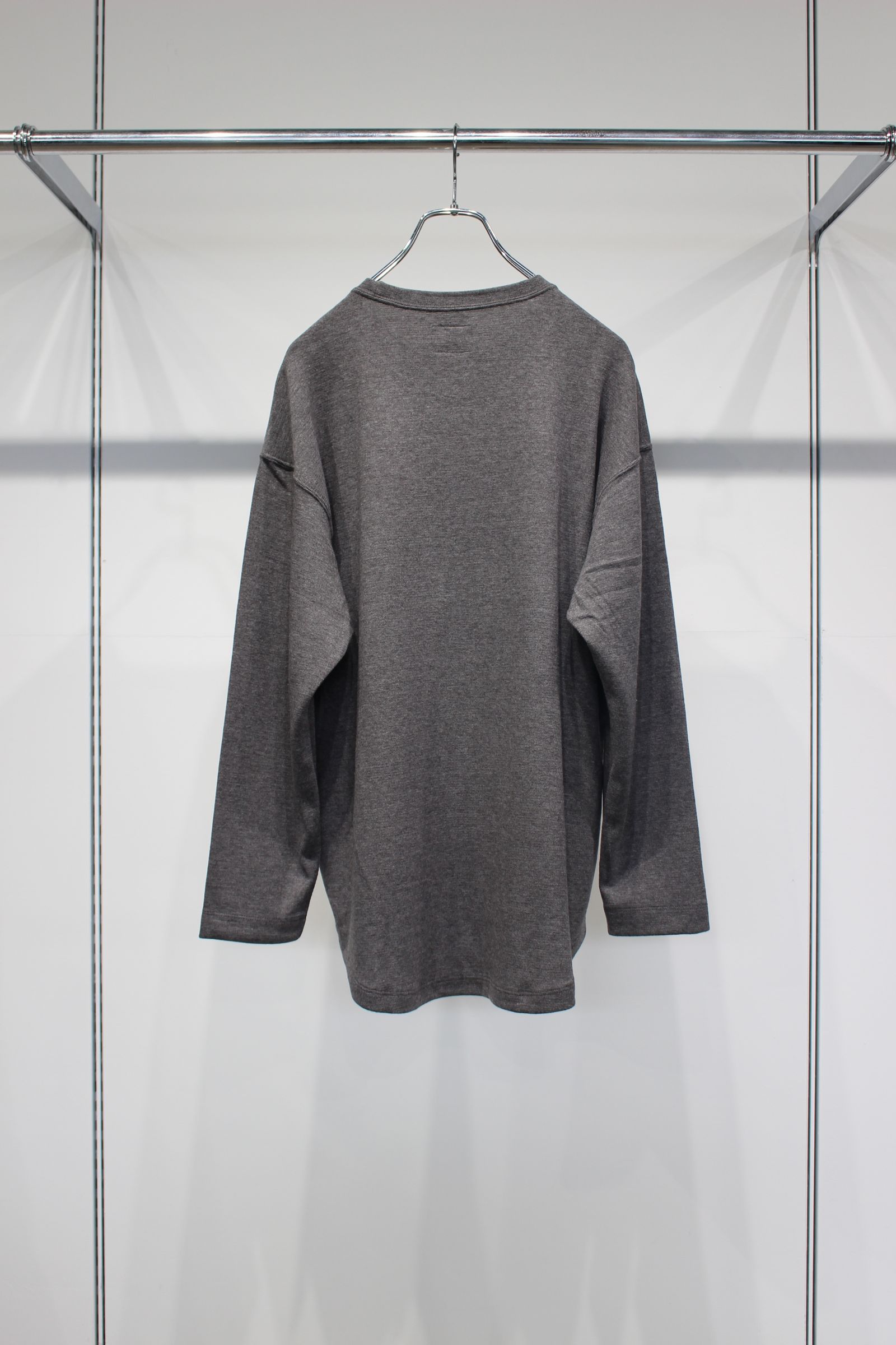 PREMIEREWARM L/S TEE (crew-neck) | M.GRAY | カットソー