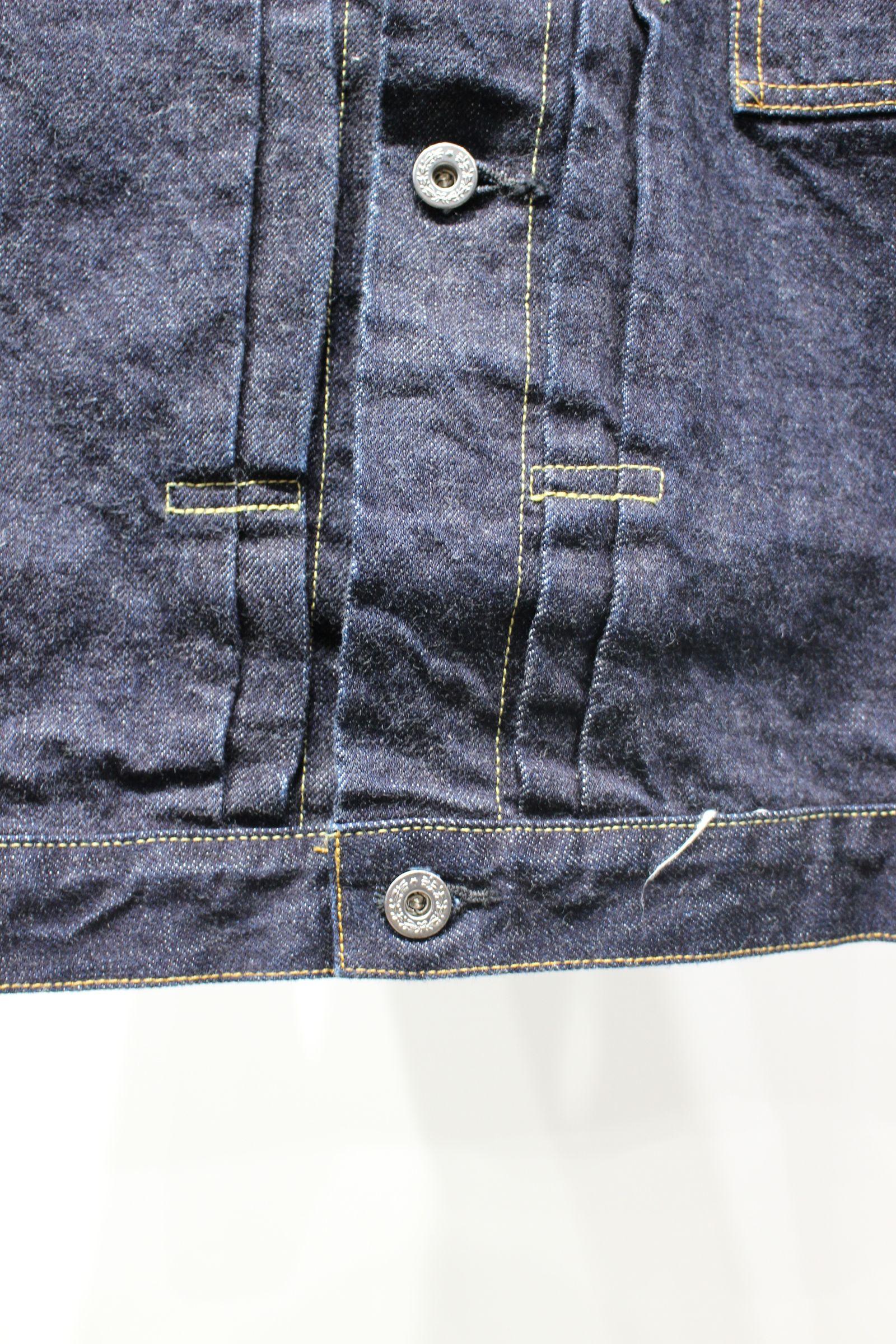 WASH HEAVY KIBATA SHUTTLE HYPER BIG WWII "1ST" DENIM JACKET | NAVY | デニムジャケット