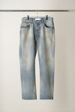 CUT-OFF LENGTH DENIM PANTS | INDIGO | デニムパンツ