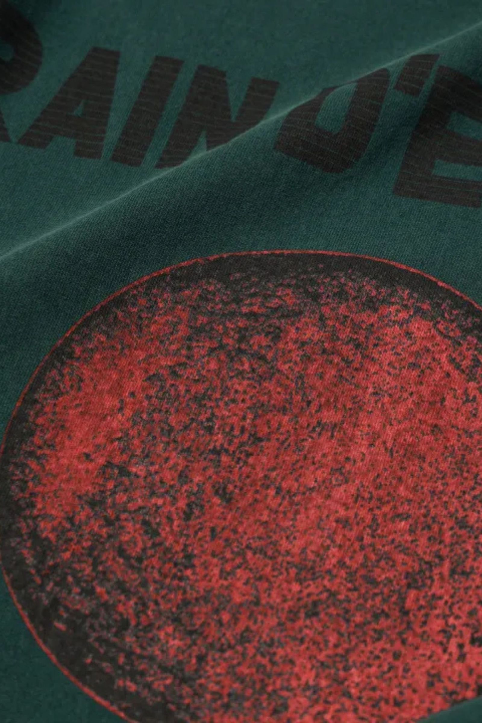 PLANET PIGMENT TEE | GREEN | Tシャツ
