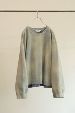 UNEVENNESS SWEAT SHIRT | SAX | スウェット