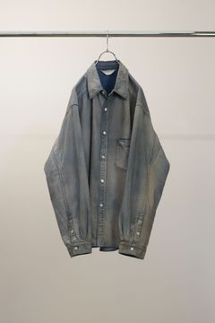 [ラスト1点] DENIM DRESS SHIRT | INDIGO | デニムシャツ