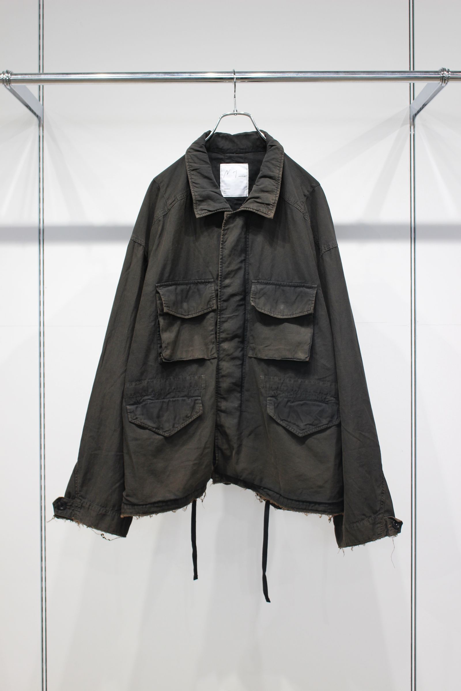 AGING FIELD JACKET | BLACK | フィールドジャケット