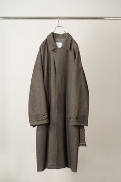 WOOL BLANKET BALMACAAN COAT | D.BROWN | コート